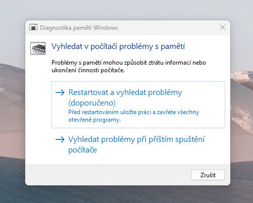 diagnostikapametiwindows