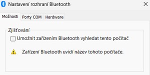 rozhraní bluetooth